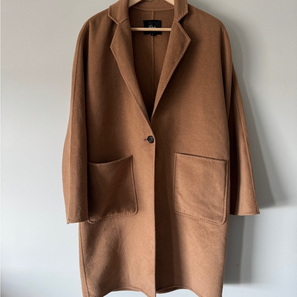 Rails Everest Camel Wool Blend Coat Size Small - Picture 2 of 12